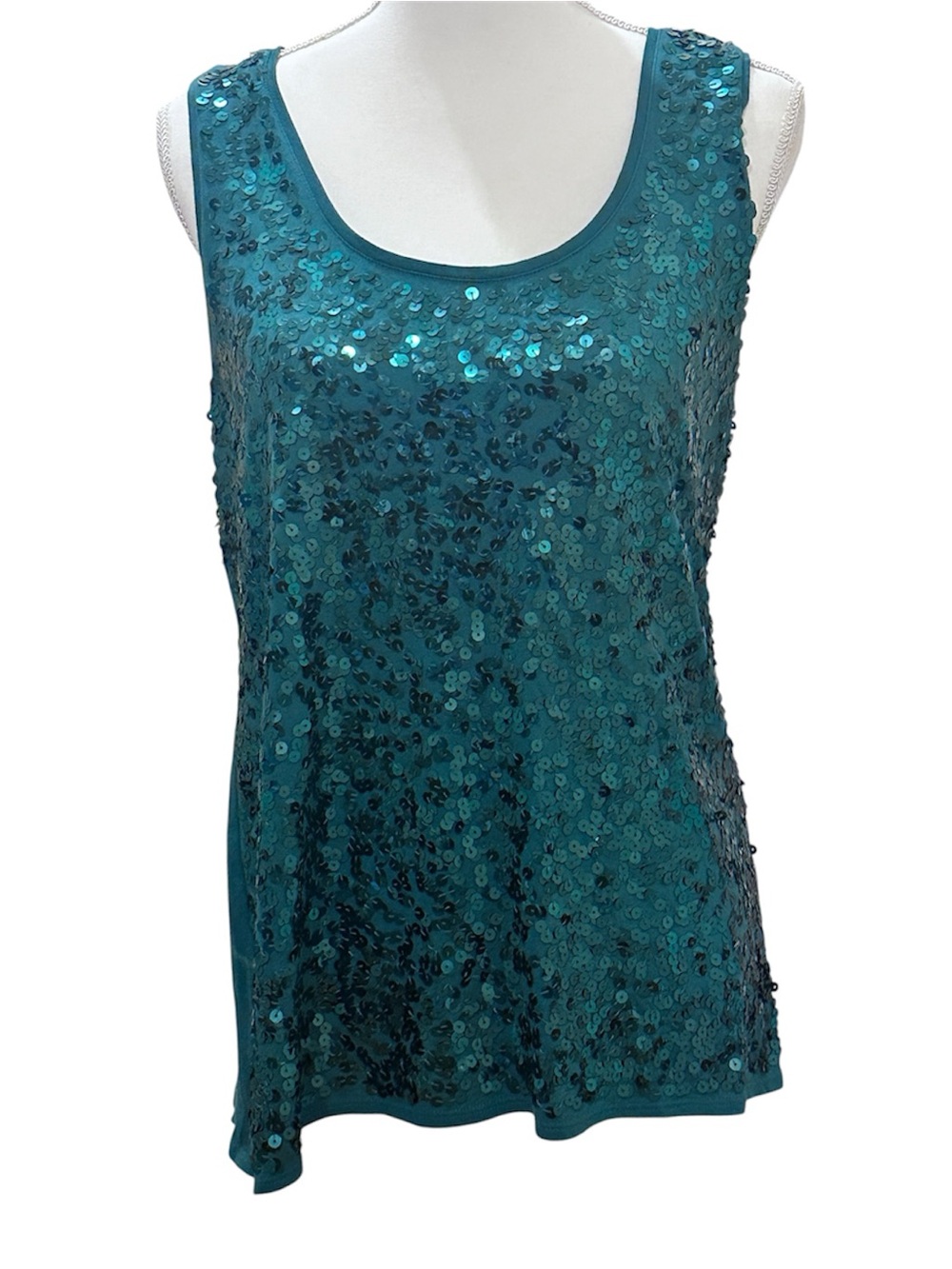 LOFT by Ann Taylor sequin front tank top